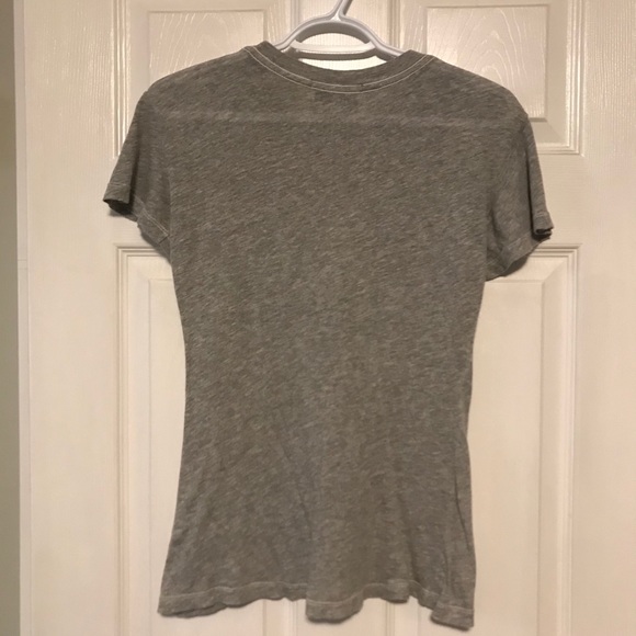 WILDFOX Je T’aime T Shirt I LOVE YOU French Heart Tee Sheer Self Babe Top Boho S - Picture 4 of 5